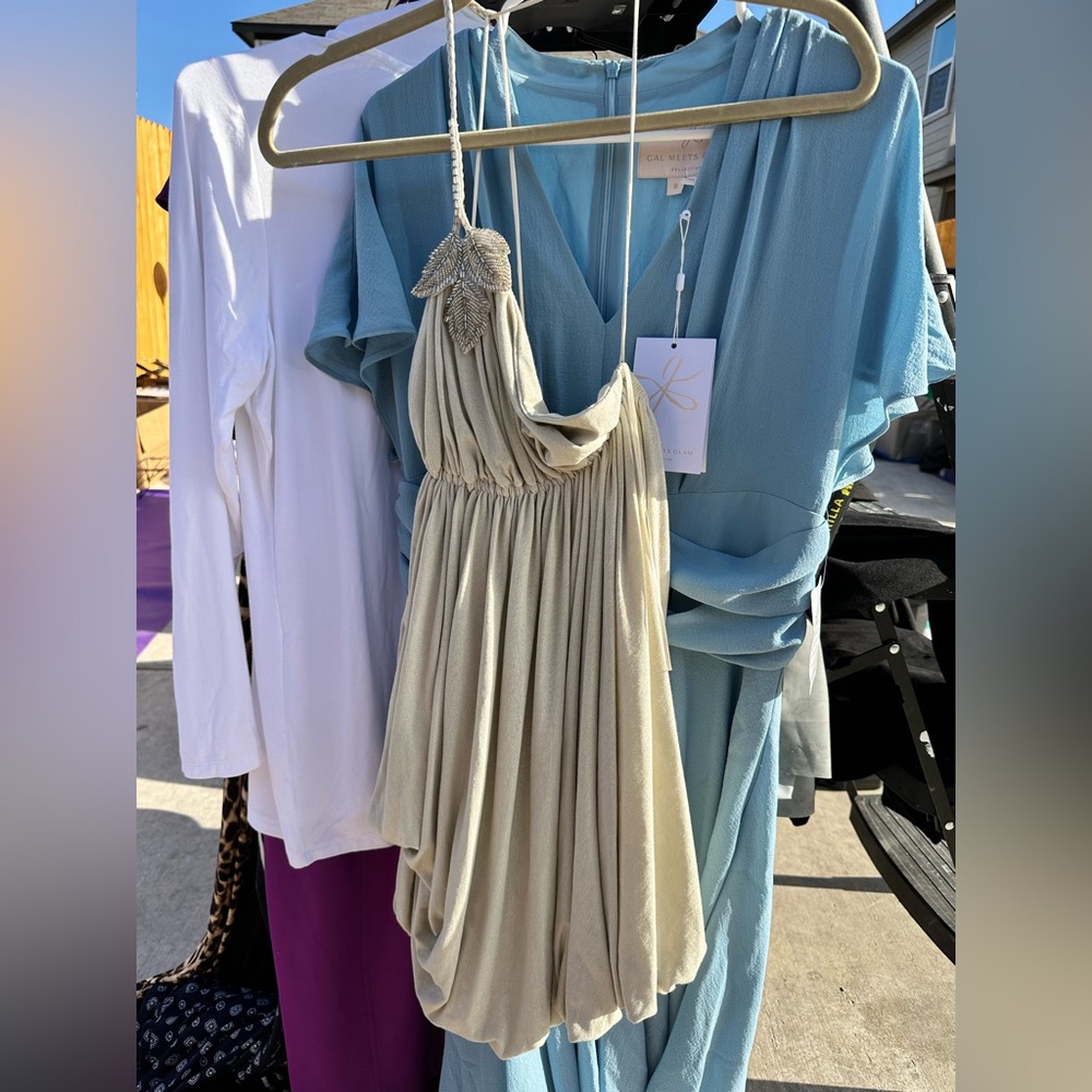 Vintage ingwa Merlero mini dress